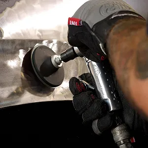 Пневматическая шлифовальная машина Ingersoll Rand 301B-M / 21 000 об/мин / Серебряная synthetic.ua - Фото 1