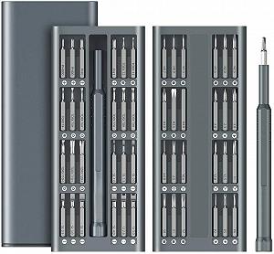 Купити Набір викруток Precision 49 в 1 Electronics Tool Kit S2 Tool Steel Срібний - Фото 1 Набір викруток Precision 49 в 1 Electronics Tool Kit S2 Tool Steel Срібний - Фото 1