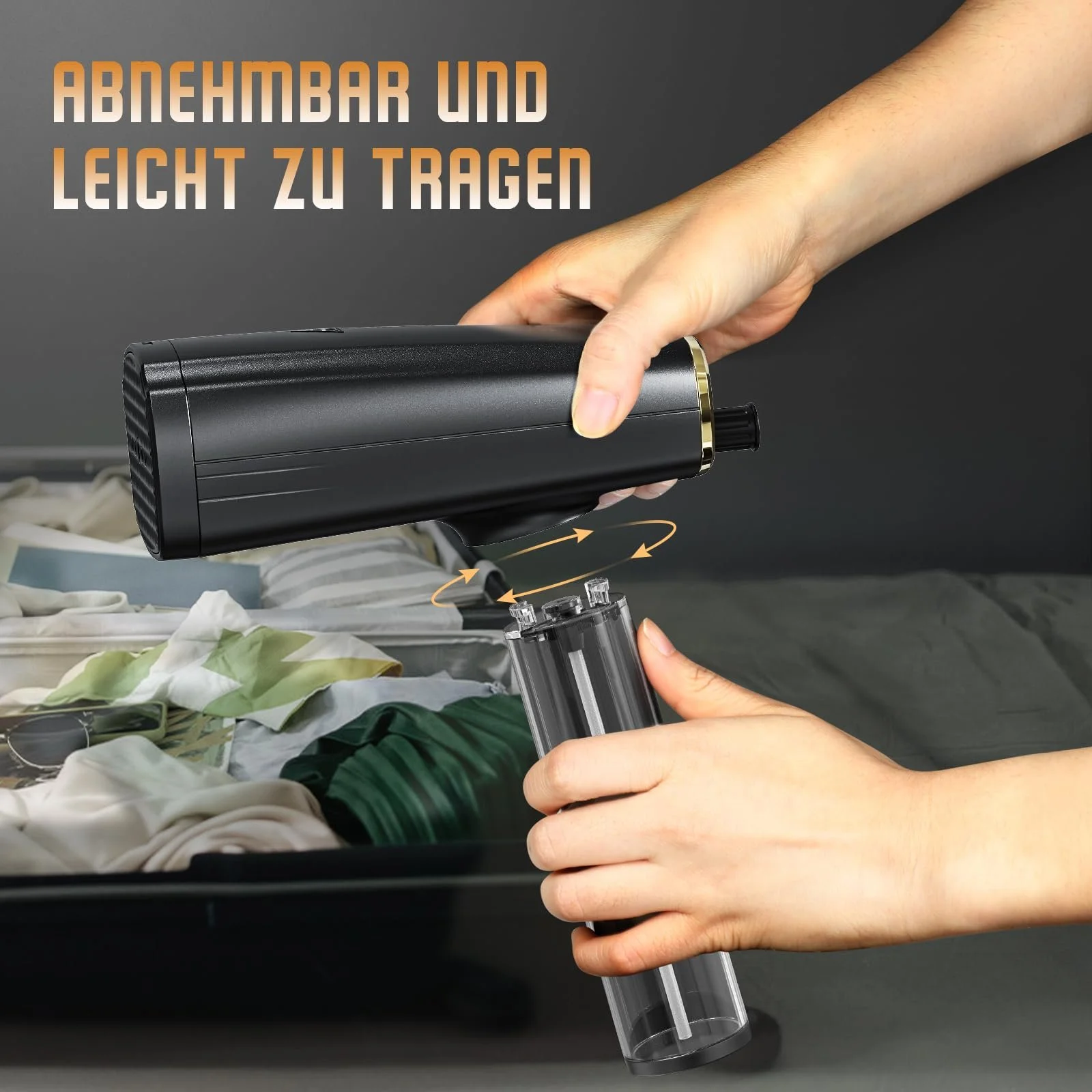 Відпарювач Raelunyi HS5-1-4WP 1300 Вт Чорний, фото №6