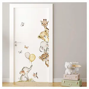 Наклейка на двері Little Deco Safari Animals DL5080 Right - Фото 1