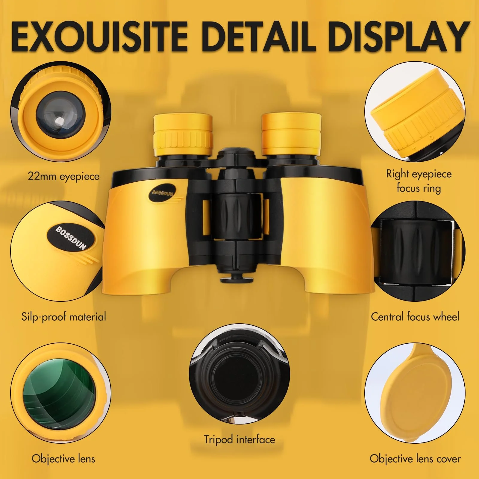 Бінокль High Performance Compact Waterproof BAK-4 Prism FMC Lens для дорослих та дітей, фото №3