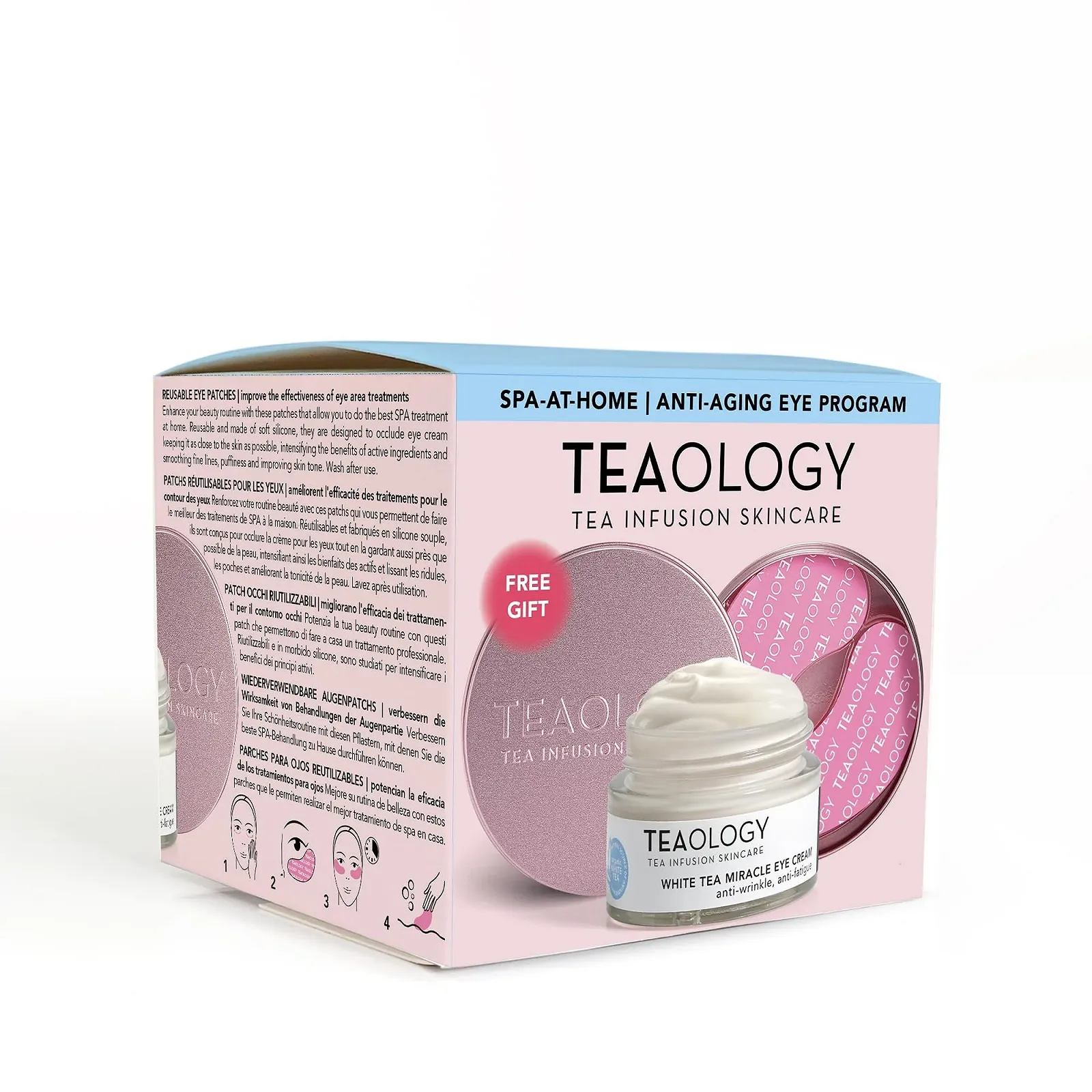 Набор Spa White Tea Крем для глаз + Патчи для глаз, фото №1