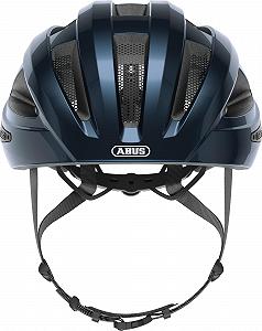 Шолом ABUS Macator Road Bike, спортивний, для початківців, унісекс, Shiny Blue (Midnight Blue), розмір L (58-62 см) synthetic.ua - Фото 1