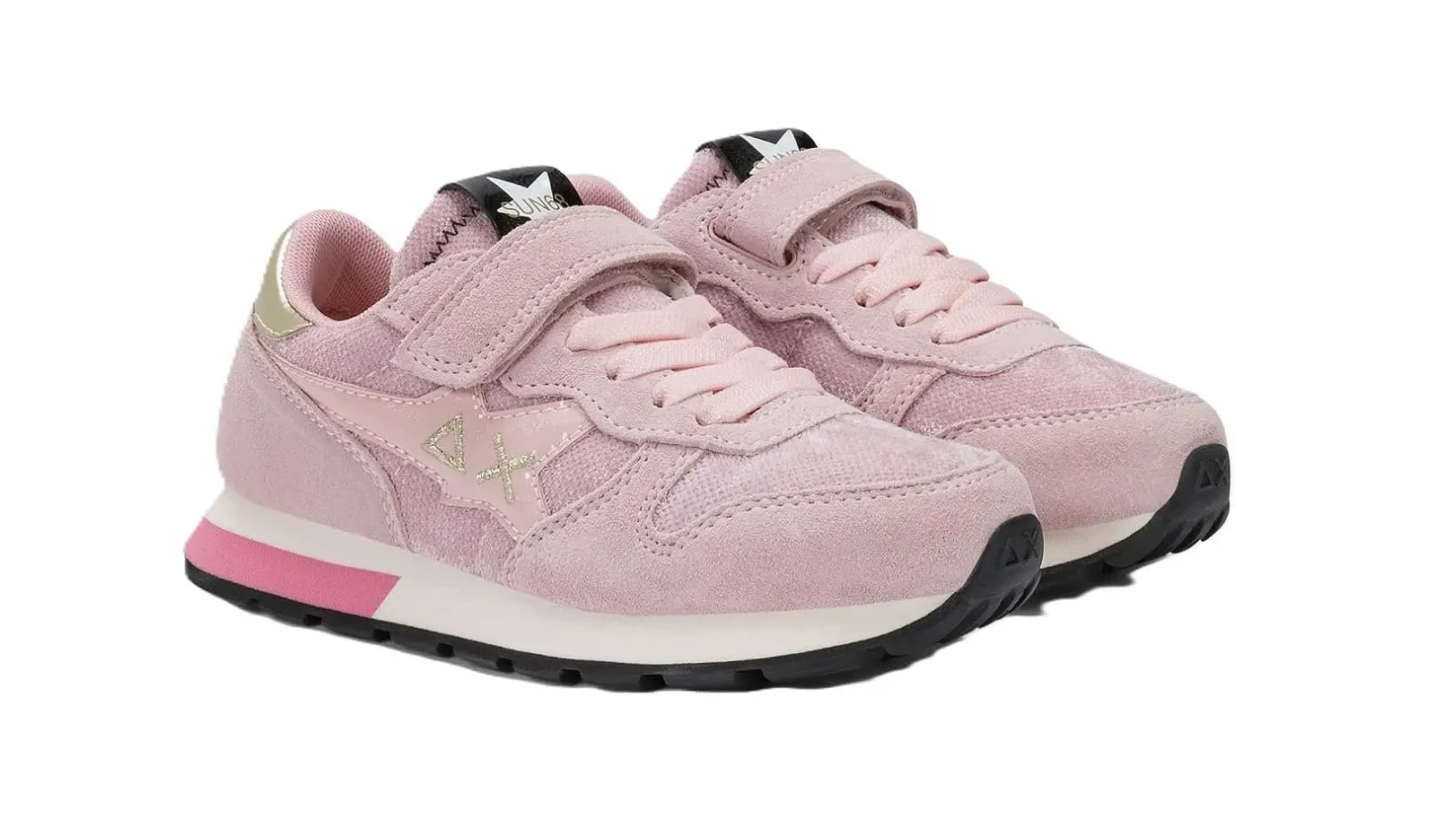 Кроссовки SUN68 Stargirl Velvet (Детские) Z45423K Розовый, фото №2