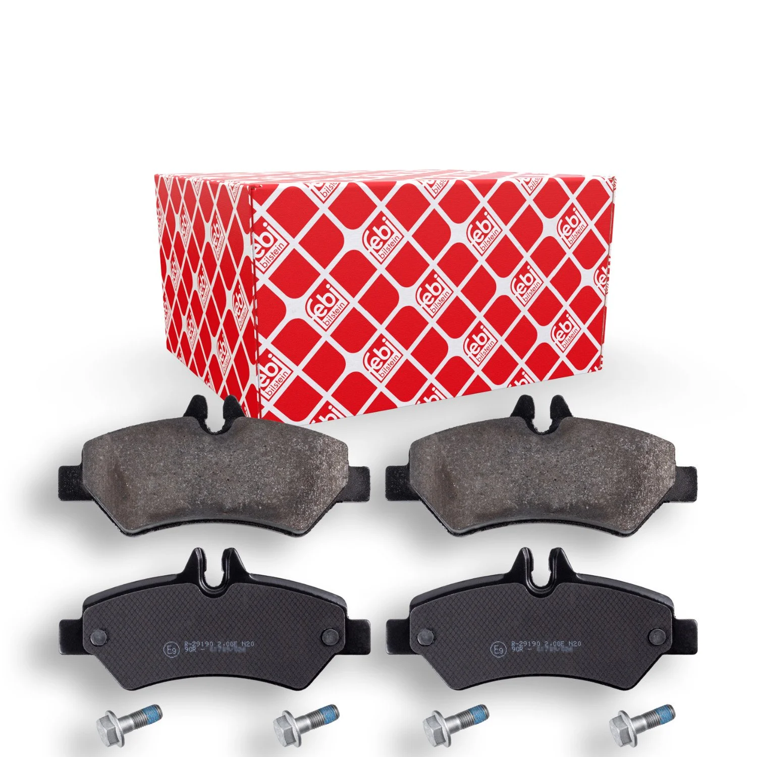 Комплект гальмівних колодок, дискове гальмо FEBI BILSTEIN 16735 для MERCEDES-BENZ VW, фото №1