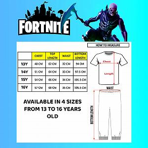 Дитяча піжама Fortnite Чорно-білий череп солдата synthetic.ua - Фото 1
