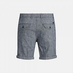 Шорты Jack&Jones JJCHINO SHORTS AKM LINEN 12188357 Navy Blazer Темно-серый L synthetic.ua - Фото 1