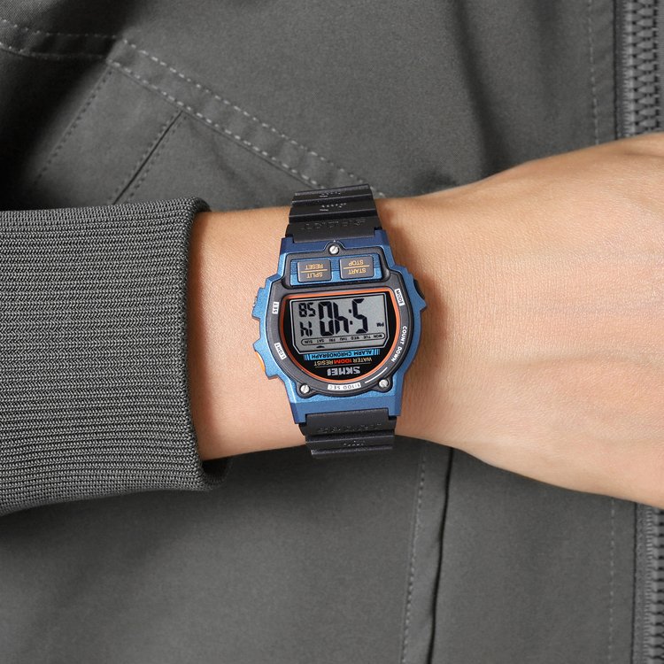 Годинник Skmei 2263 Характеристики Black-Blue, фото №4