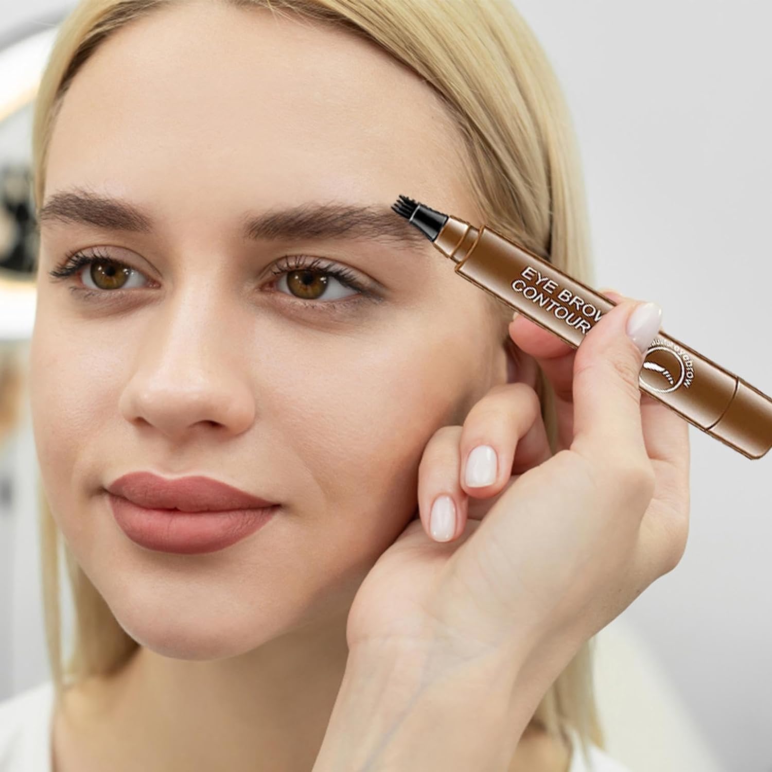 Олівець для брів Magical Precise Waterproof Brow Pen Light Brown, фото №6