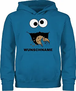 Дитяча Толстовка Shirtracer Костюм Бісквітного Монстра з Іменем - Фото 1