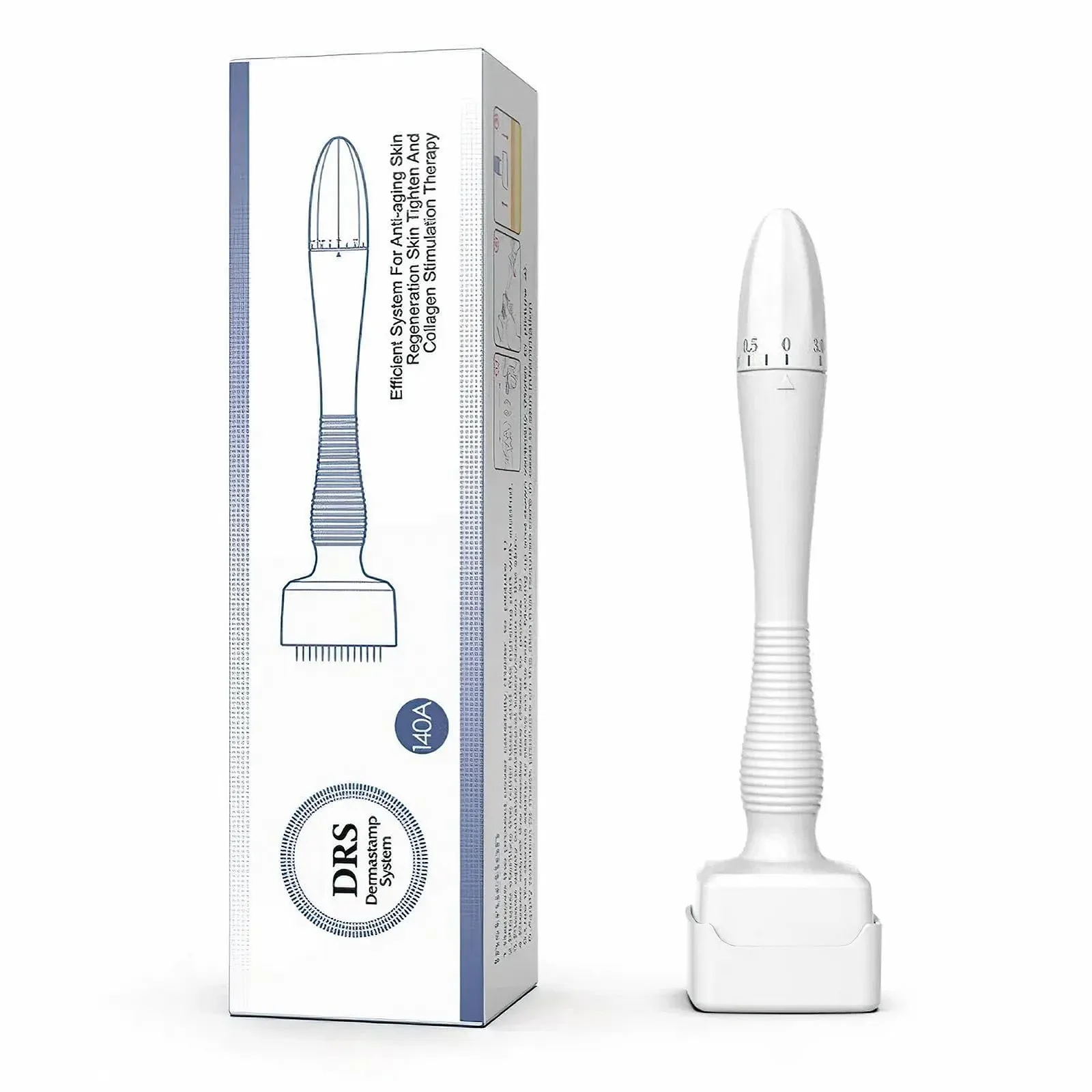 Мікрогольчатий штамп регульований, 140 титанових голок, фото №1