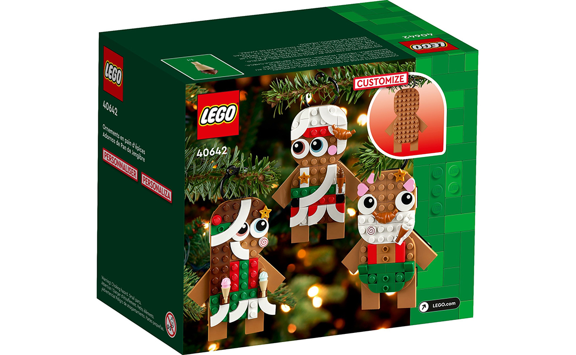 Конструктор Лего LEGO Seasonal Отделка из имбирного пряника (40642), фото №3