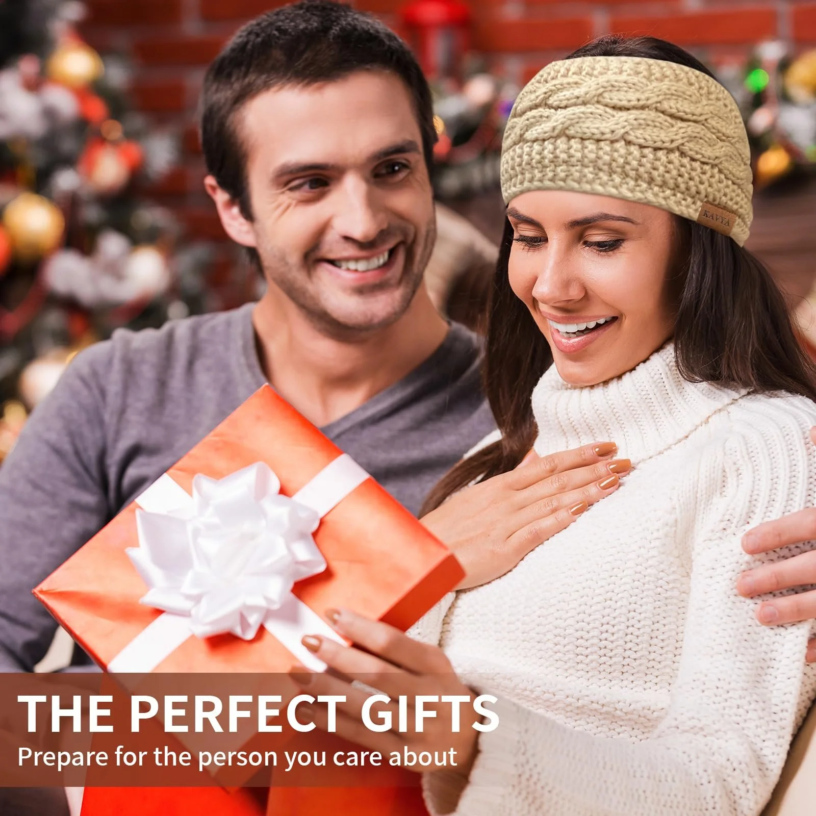 В'язана Пов'язка Kavya для Зігрівання Вух Жіноча Зимова, фото №4