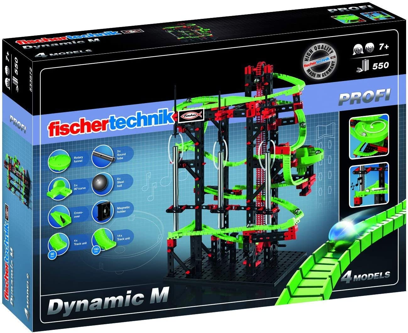 Набор для строительства шариковой дорожки Fischertechnik 533872 Profi-Dynamic M, фото №15
