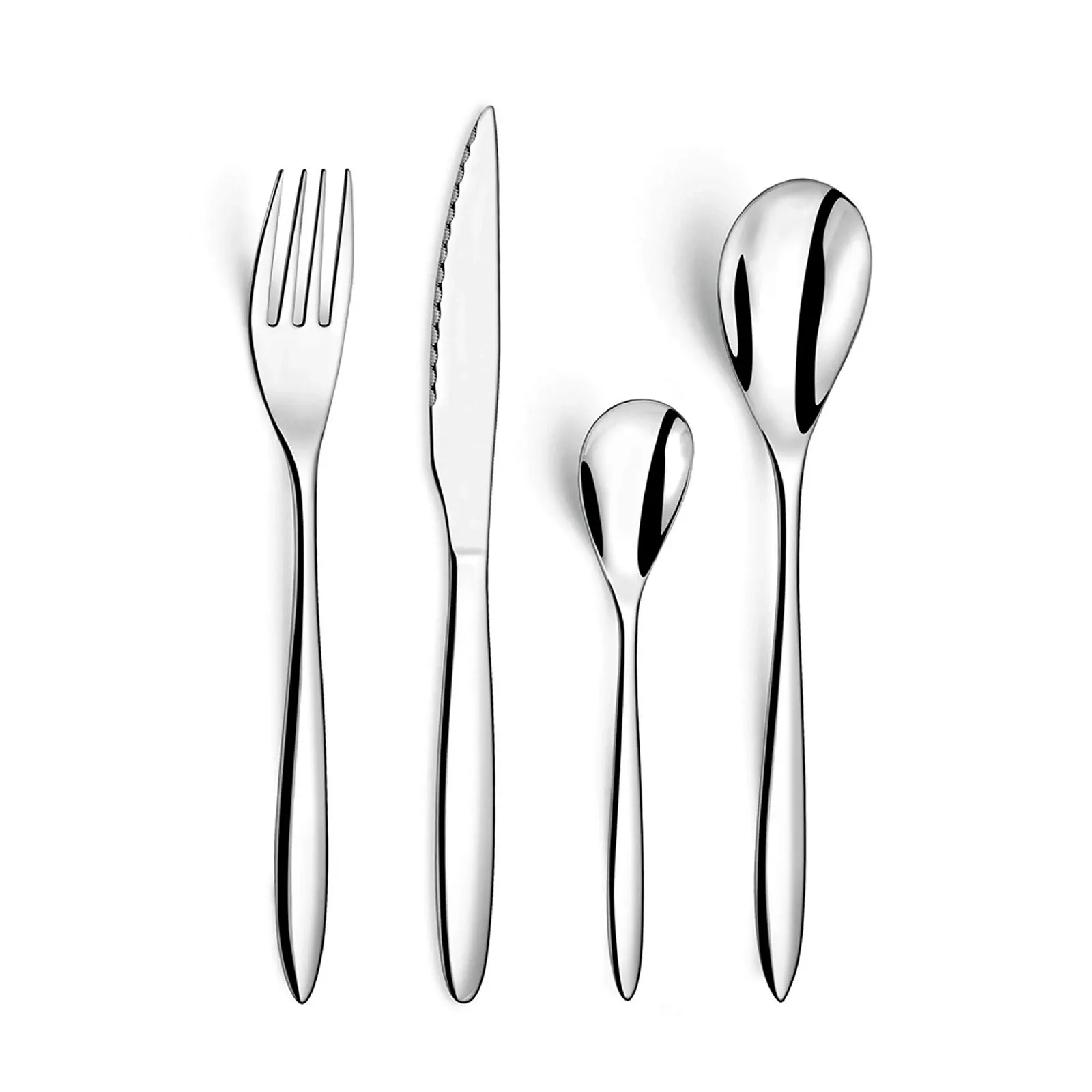 Набір столових приборів AMEFA Actual 24 предмети, нержавіюча сталь, фото №1 Набір столових приборів AMEFA Actual 24 предмети, нержавіюча сталь, фото №1