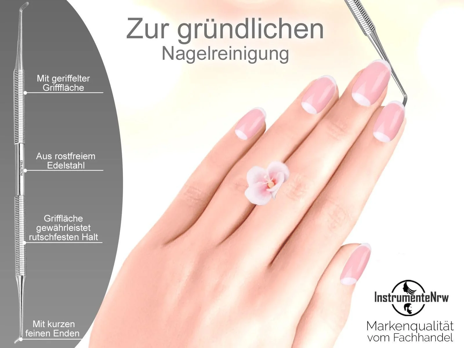 Інструмент для догляду за нігтями Corner Lifter Cosmetic Instrument, фото №4