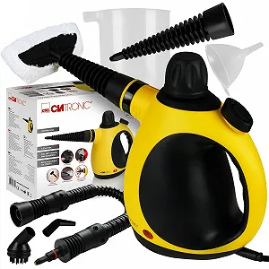 Пароочисник Clatronic ручний проти жиру та бруду для меблів та оббивки 5 m кабель - Фото 1