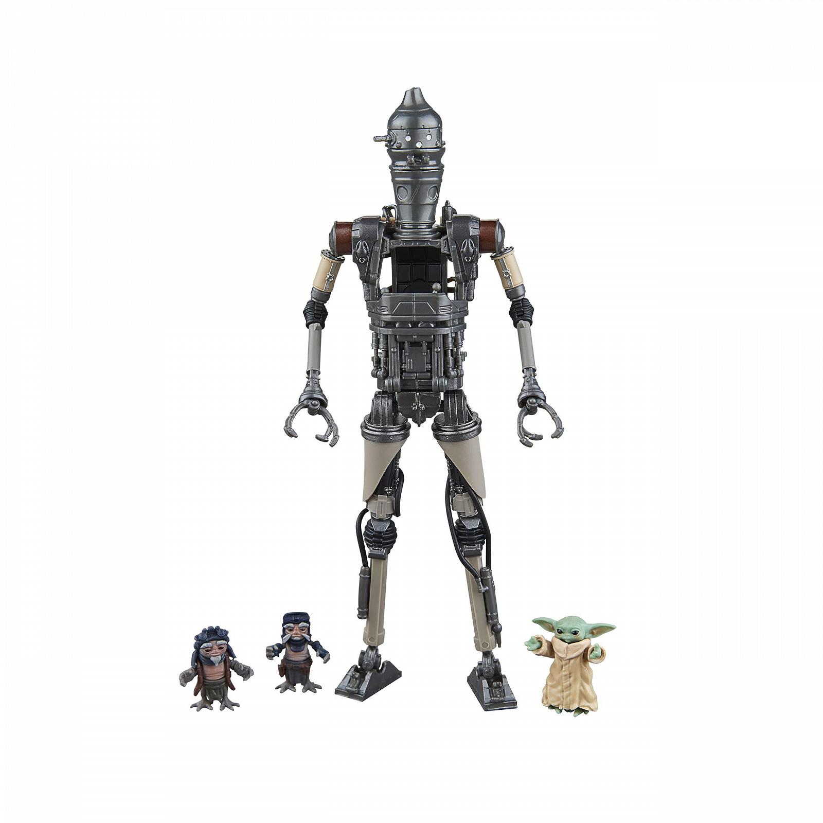 Фигурки Star Wars The Black Series IG-12 и Grogu, The Mandalorian Deluxe, набор из 2 штук, масштаб 15 см, фото №1
