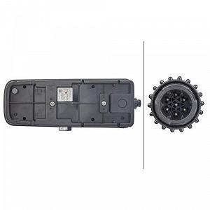 Фонарь задний HELLA 2VP 012 381-061 для DAF MAN TATRA правый synthetic.ua - Фото 1