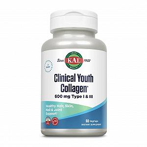 Clinical Youth Collagen I&III 600mg 60 vcaps - Фото 1
