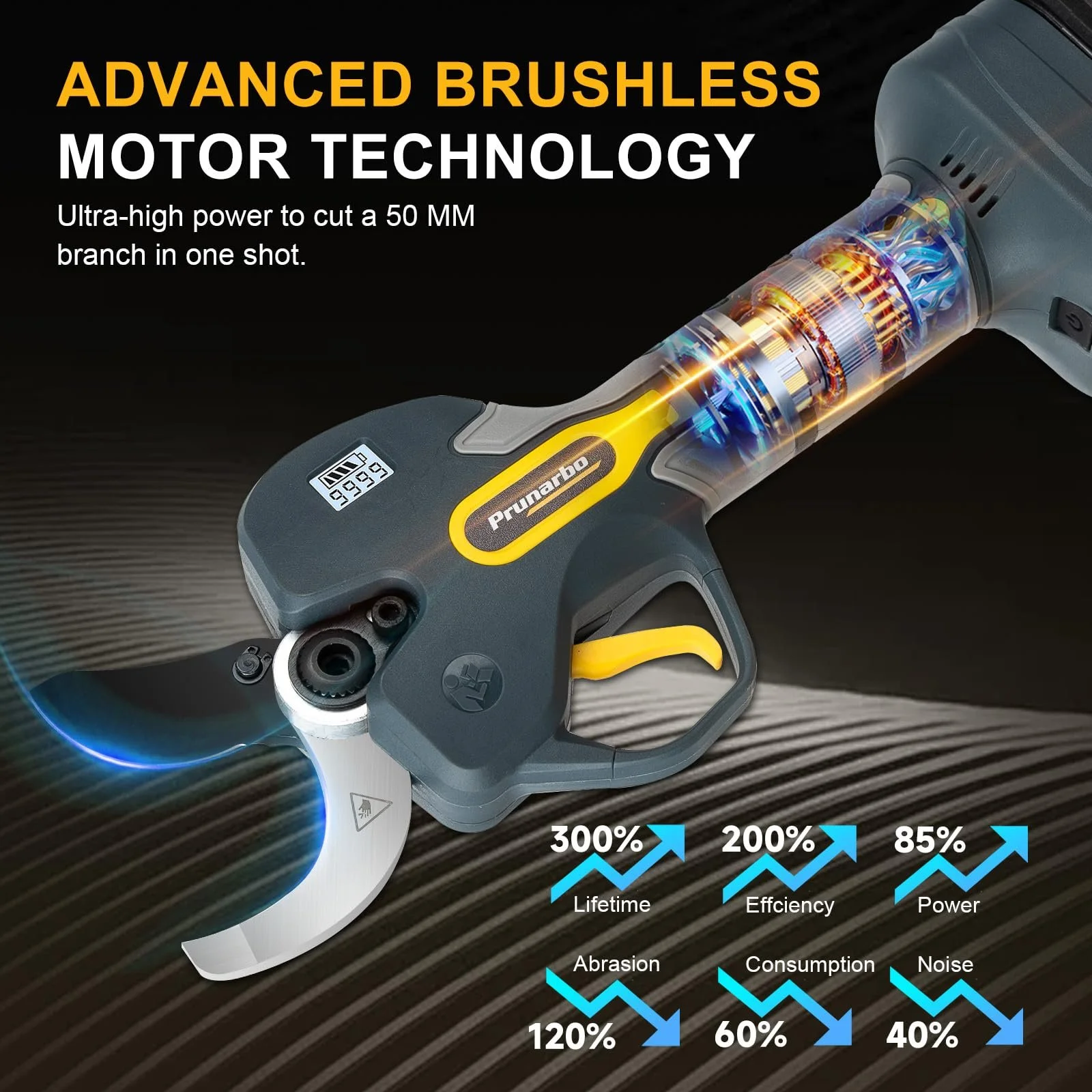 Секатори Prunarbo Cordless PR-E50-Set, фото №7