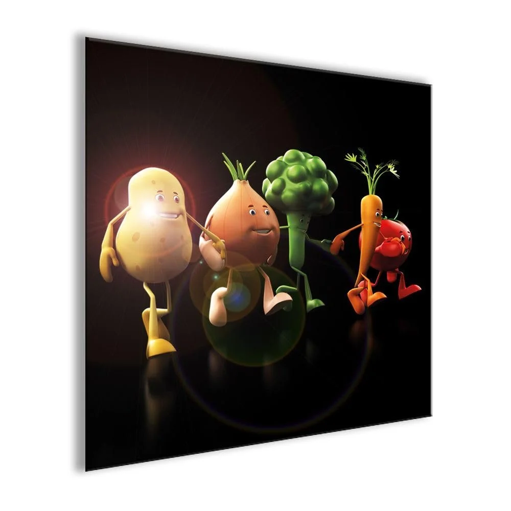 Картина на склі Artissimo AG2057A Kitchen Party I 30 x 30 см Овочі та фрукти, фото №3 Картина на склі Artissimo AG2057A Kitchen Party I 30 x 30 см Овочі та фрукти, фото №3