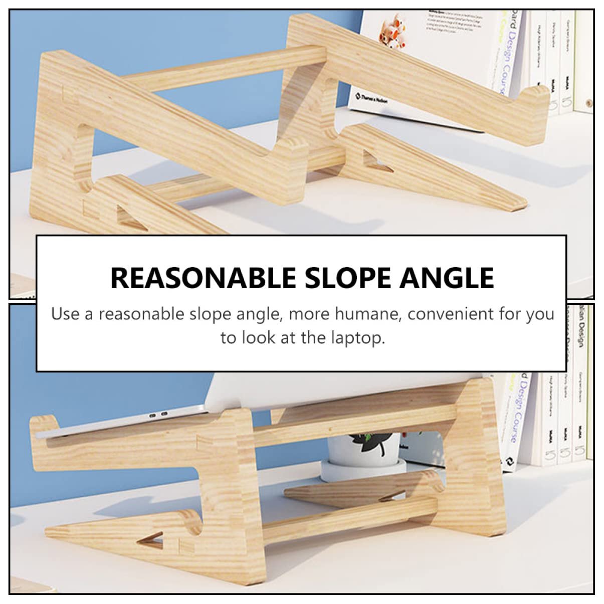 Підставка для ноутбука Artibetter Дерев'яна. Регульована. Ергономічна, фото №8 Підставка для ноутбука Artibetter Дерев'яна. Регульована. Ергономічна, фото №8