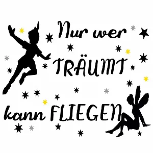 Настінна наклейка DC-047-AL "Our Wer TräumMT" (Only Who Dream) - Фото 1