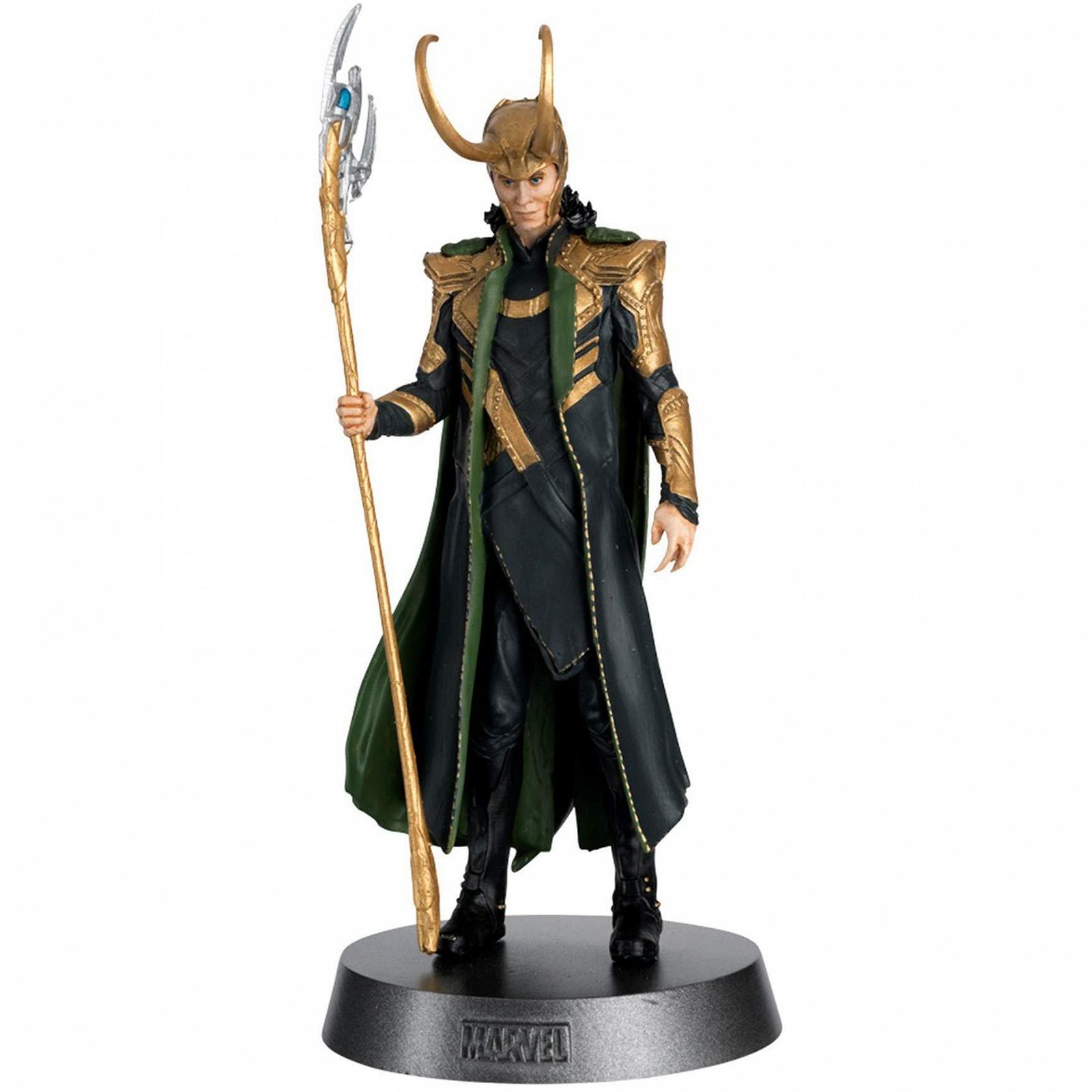 Фигурка Loki (The Avengers) Eaglemoss Marvel Heavyweights Collection Металлическая Тяжелая 10, фото №1