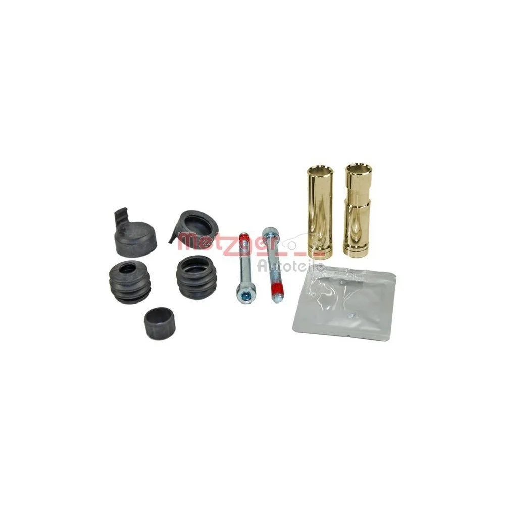 Комплект направляючих гільз гальмівного супорта METZGER GREENPARTS 113-1499X передня вісь, фото №1