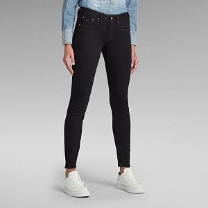 Женские джинсы G‑STAR RAW 3301 Mid Skinny Elto Nero Black - 28 - Фото 1