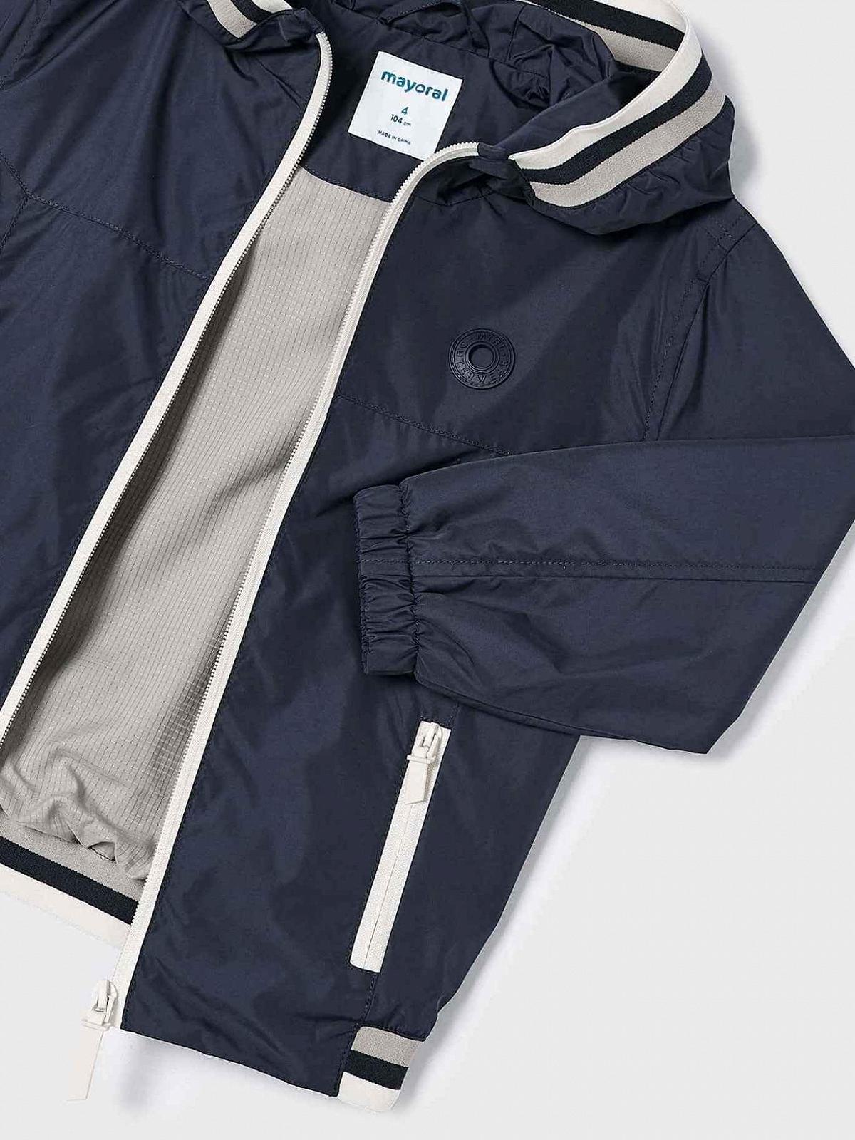 Вітровка Mayoral для хлопчиків Темно-синій, фото №3