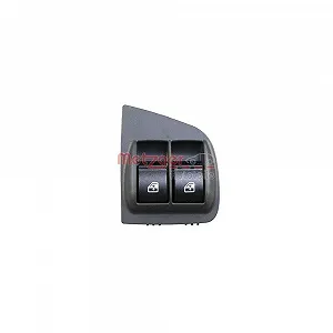 Перемикач склопідйомника METZGER 0916587 для FIAT, передній лівий - Фото 1