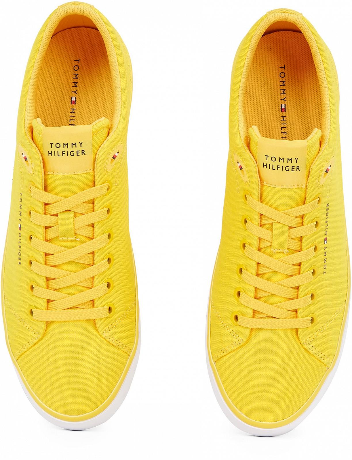 Кеды Tommy Hilfiger Core Canvas Vulcanized Sneaker Low Top, Серый (Overcast Grey), 44, фото №4