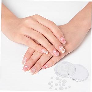 Украшения для ногтей Healvian, 3 коробки, уникальные, клейкие, для маникюра, жемчуг для вечеринки, фестиваля, свадьбы synthetic.ua - Фото 1