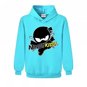 Детская спортивная худи Ninja Kidz для девочек, принт, пуловер, топ для мальчиков - Фото 1