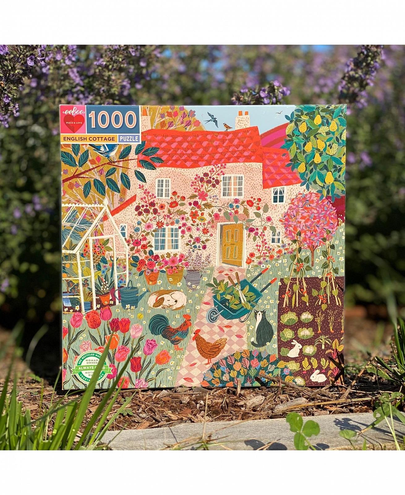 Пазл eeBoo English Cottage 1000 деталей PZTCGE, фото №4