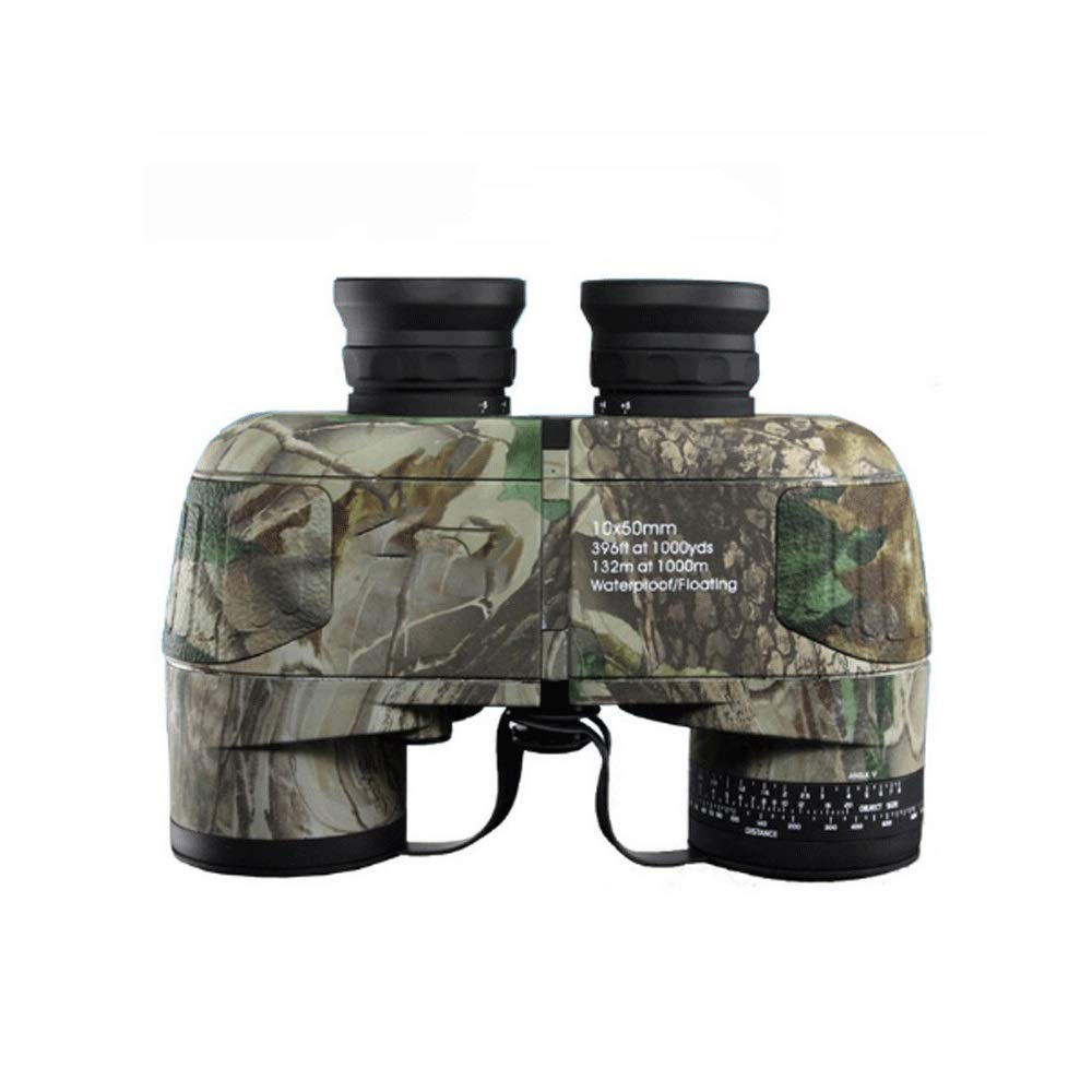 Бінокль Spacmirrors Professional Marine Binoculars 10x50 Водонепроникний Компас Висока потужність Нічне бачення, фото №1