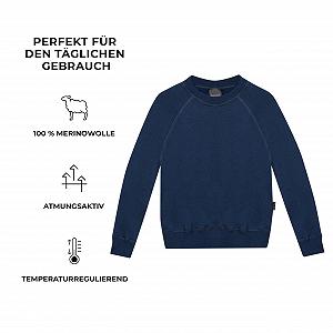 Світшот Dilling Kids Натуральна мериносова вовна synthetic.ua - Фото 1