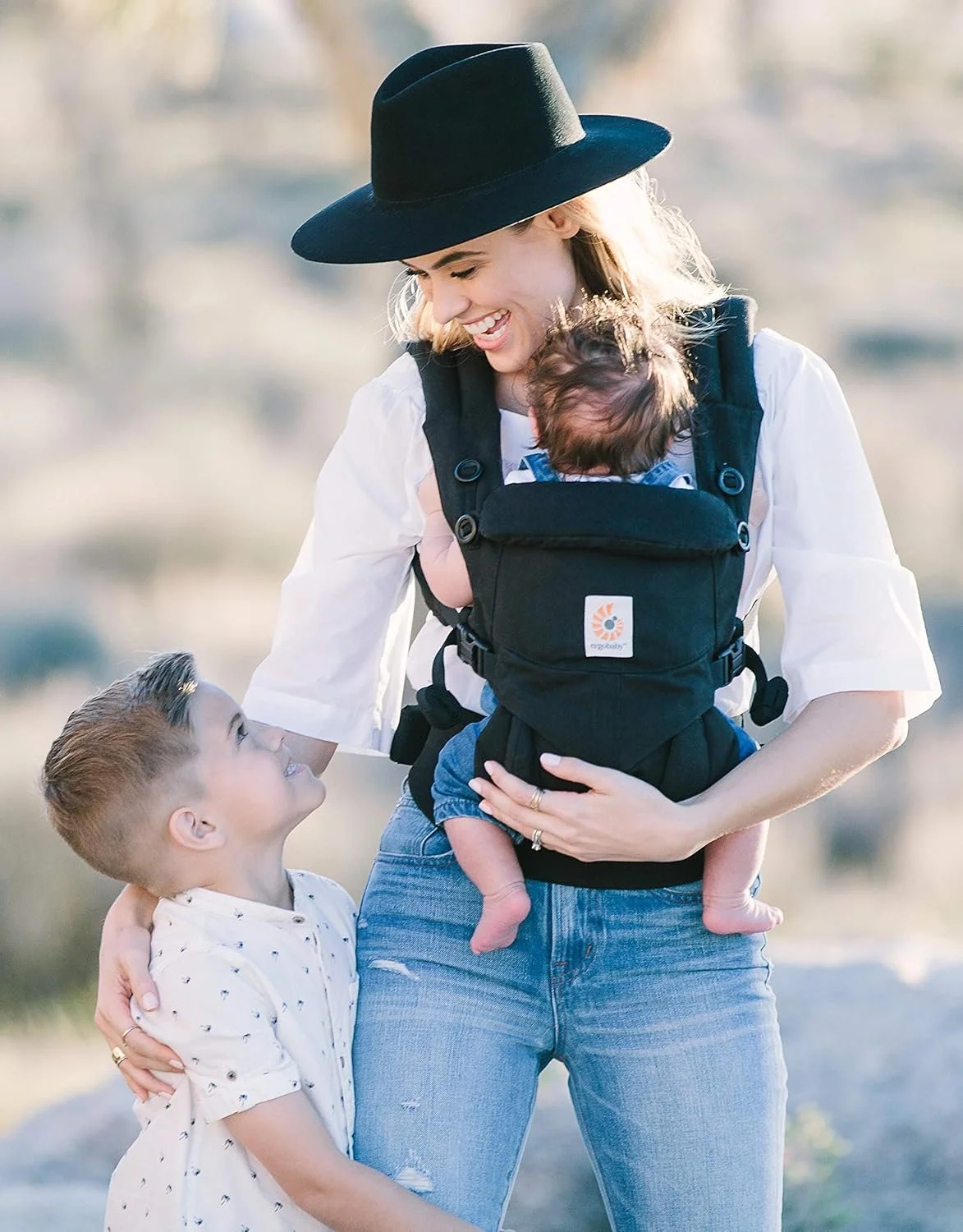 Дитячий рюкзак-переноска Ergobaby Чорний, фото №5
