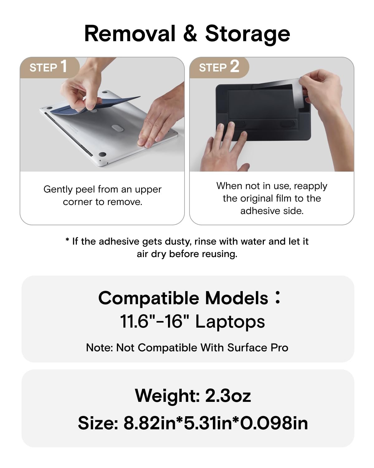 Підставка для ноутбука MOFT Invisible Airflow з відкритим дизайном для відведення тепла, регульованим подвійним кутом, багаторазового використання, фото №9