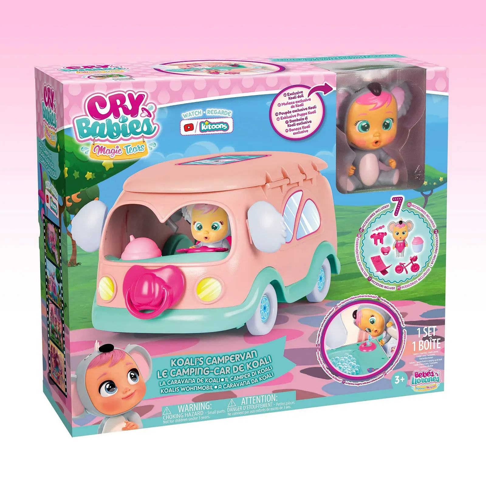 Кукла IMC Toys Baby Llorones Magic Tears Koali Caravana (91931) Разноцветный, фото №5