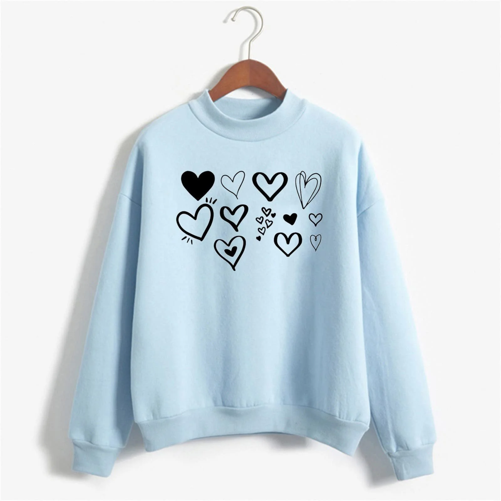 Женский свитшот (подарок ко Дню святого Валентина) 2024, фото №2