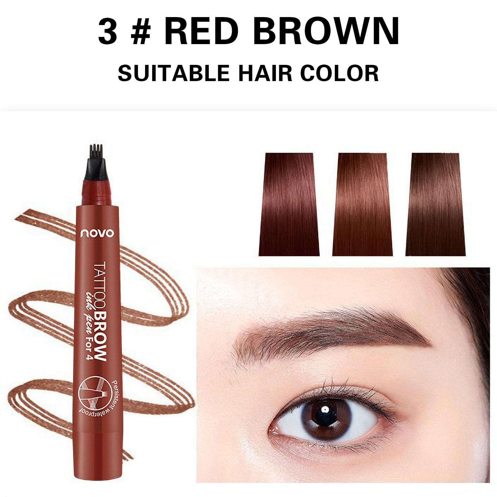 Карандаш для бровей Microblading Quadruple Forked Жидкий Водостойкий, фото №4 Карандаш для бровей Microblading Quadruple Forked Жидкий Водостойкий, фото №4