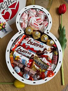 Набор сладостей в подарочных коробках до 8 марта synthetic.ua - Фото 1