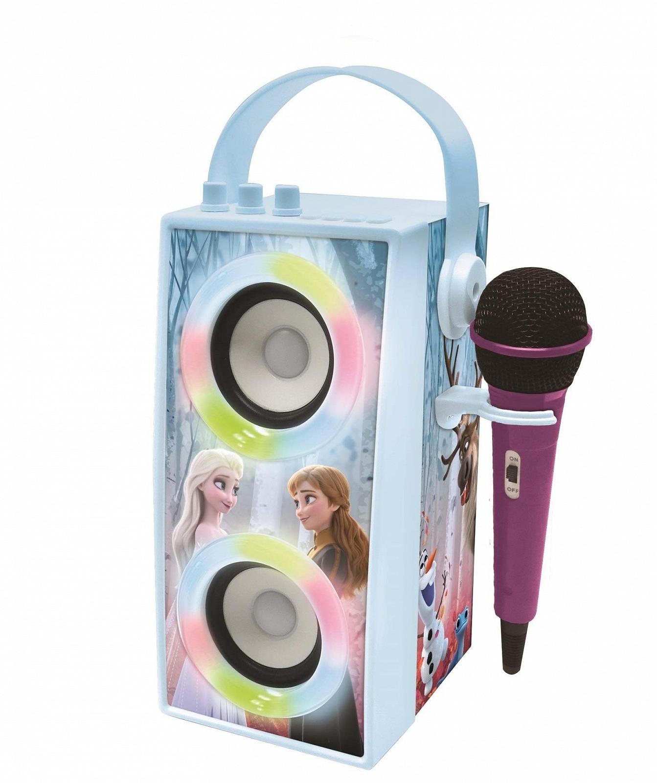 Колонка Lexibook Portable Bluetooth® Micro Effects Lumineux Холодне серце, фото №1