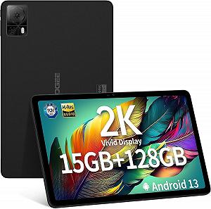 Планшет 10.4" Full HD Doogee T20S 8+7/128Gb 4G 2-SIM 8 ядер Android 13 7500 mAh Черный - Фото 1