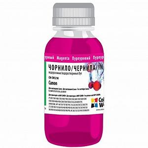 Чернила Colorway Canon CL-41/38/411/511/CLI-8/426/521 Magent CW-CW521M01 - Фото 1