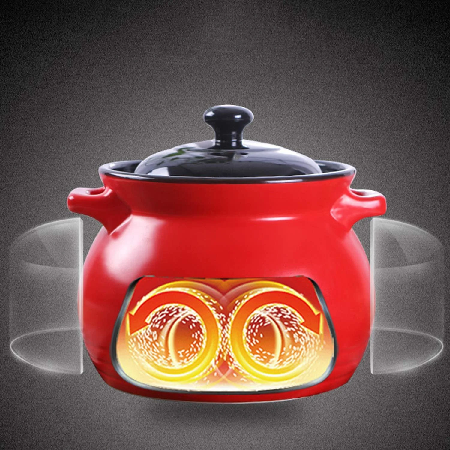 Каструля AIBAB керамічна, жаростійка, фото №4 Каструля AIBAB керамічна, жаростійка, фото №4