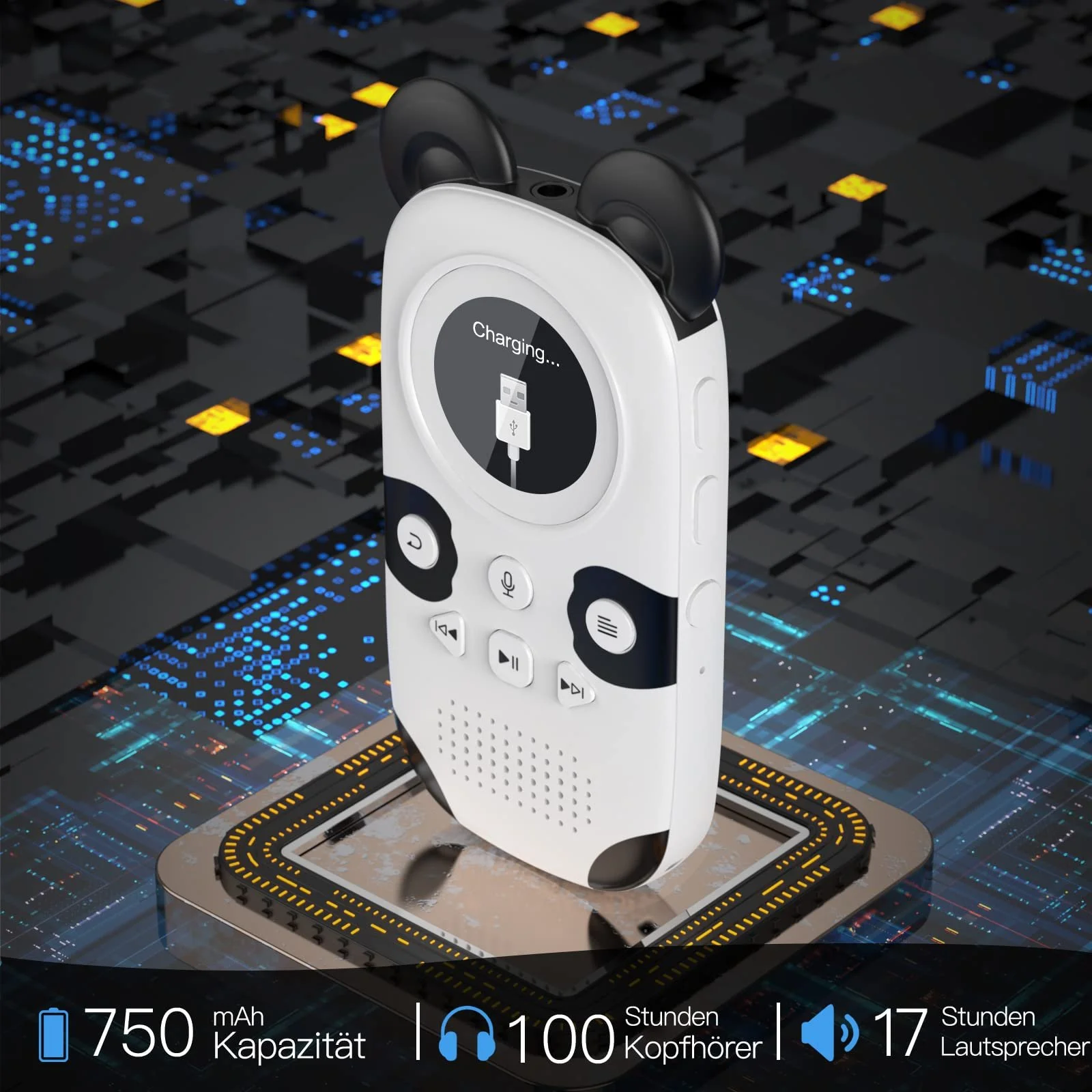 MP3 плеер RUIZU Bluetooth 5.0 64GB, фото №3